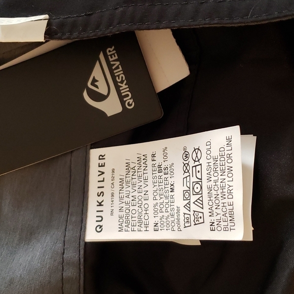 Quiksilver Standard Manic 22 Inch Length Cargo Pocket Boardshort W44 - Picture 4 of 8